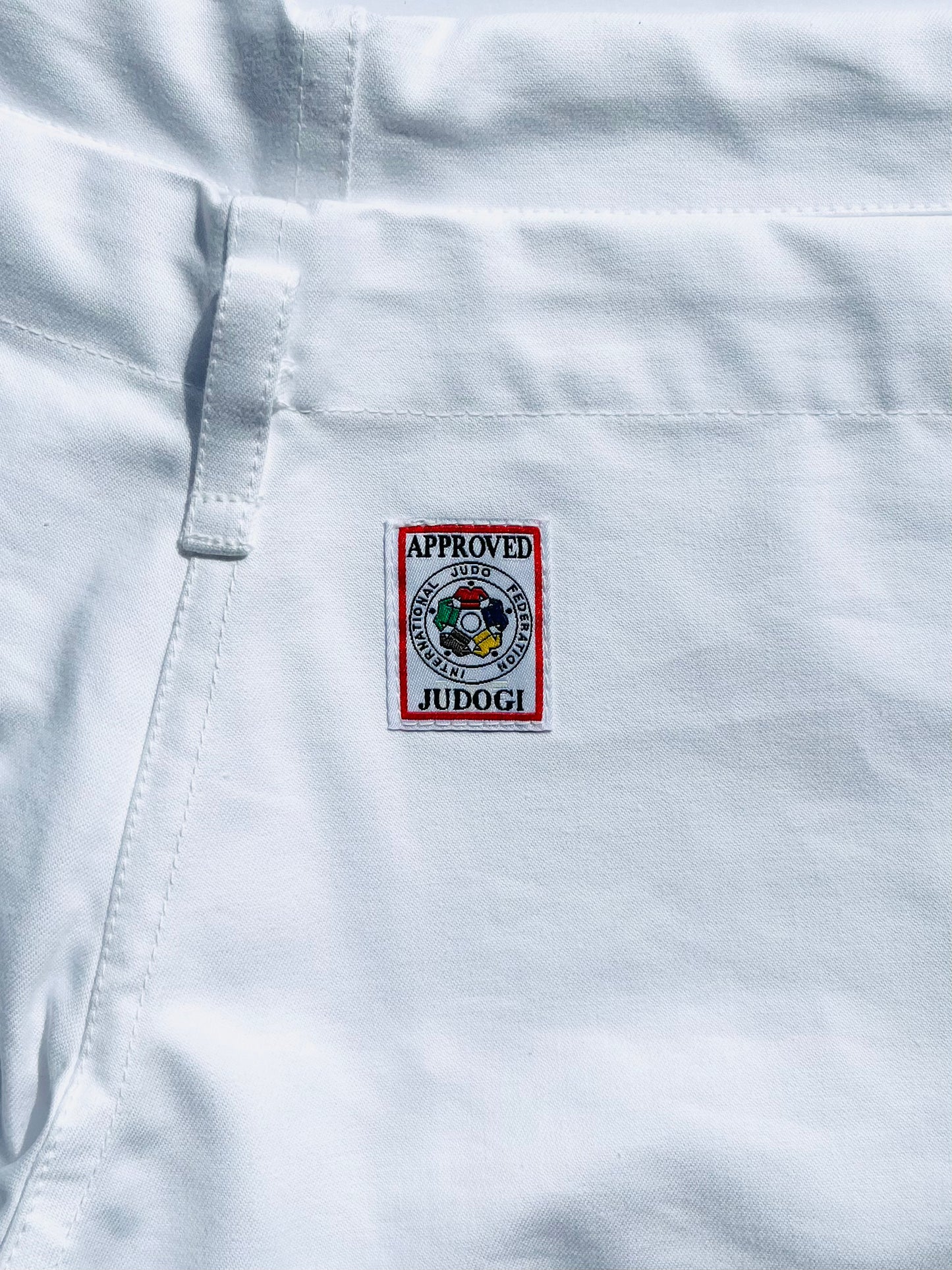 IJF 白 大将柔道衣 JOVP (ズボン)