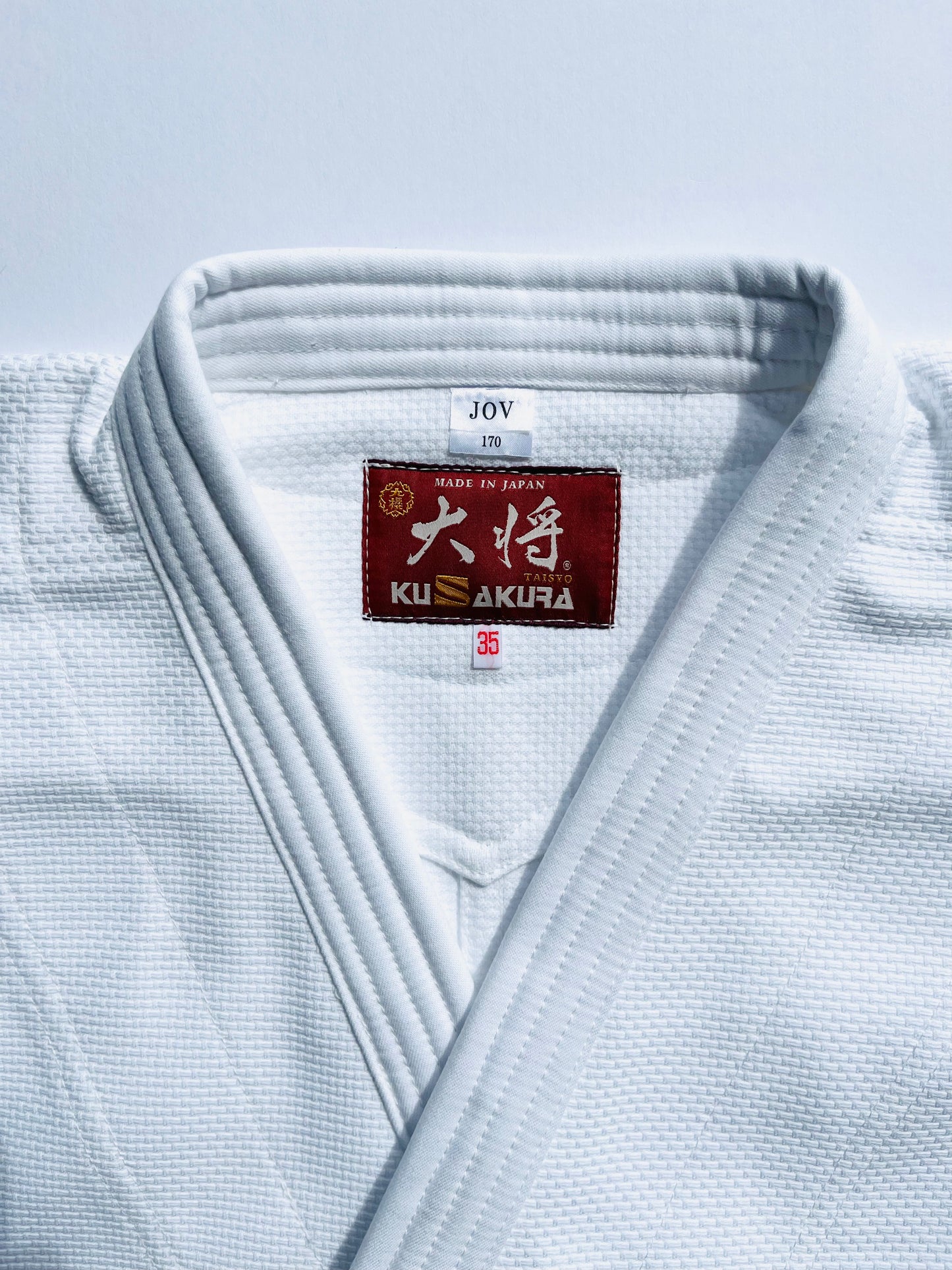 IJF 白 大将柔道衣 JOVC (上衣)