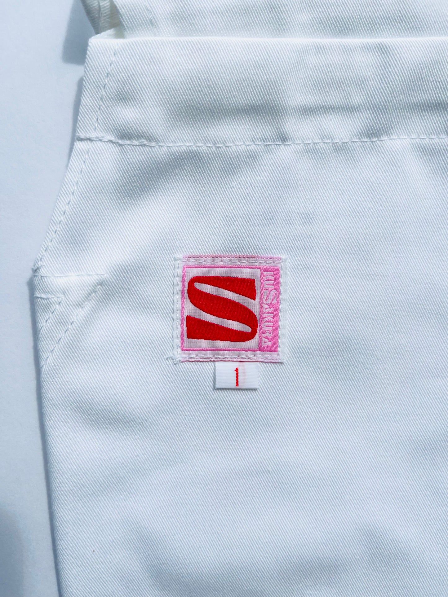 白 さくら柔道衣 JSLP(ズボン)