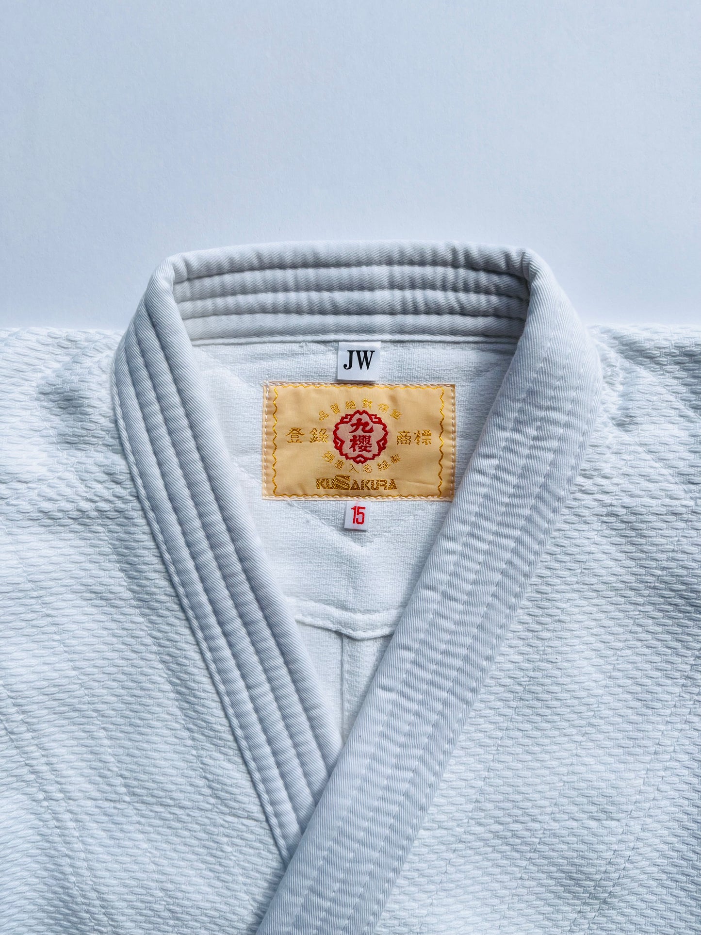白 二重織柔道衣 JWC(上衣)