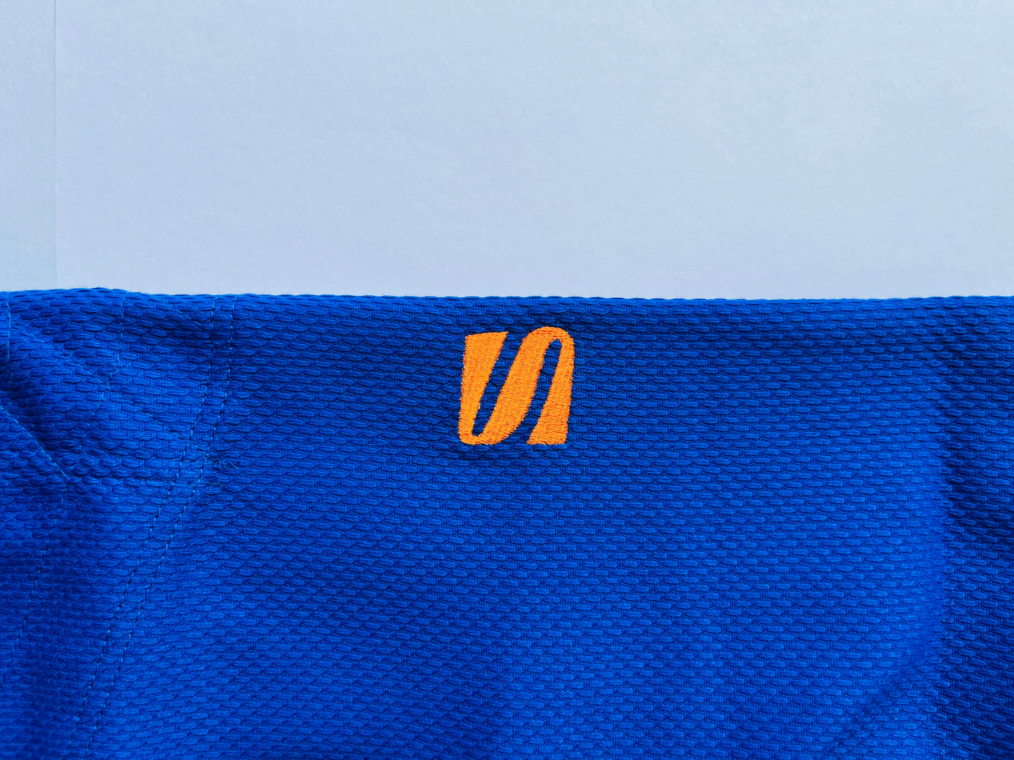 青 二重織柔道衣 JWNC(上衣)