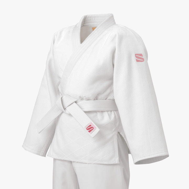 白 さくら柔道衣 JSLC(上衣)