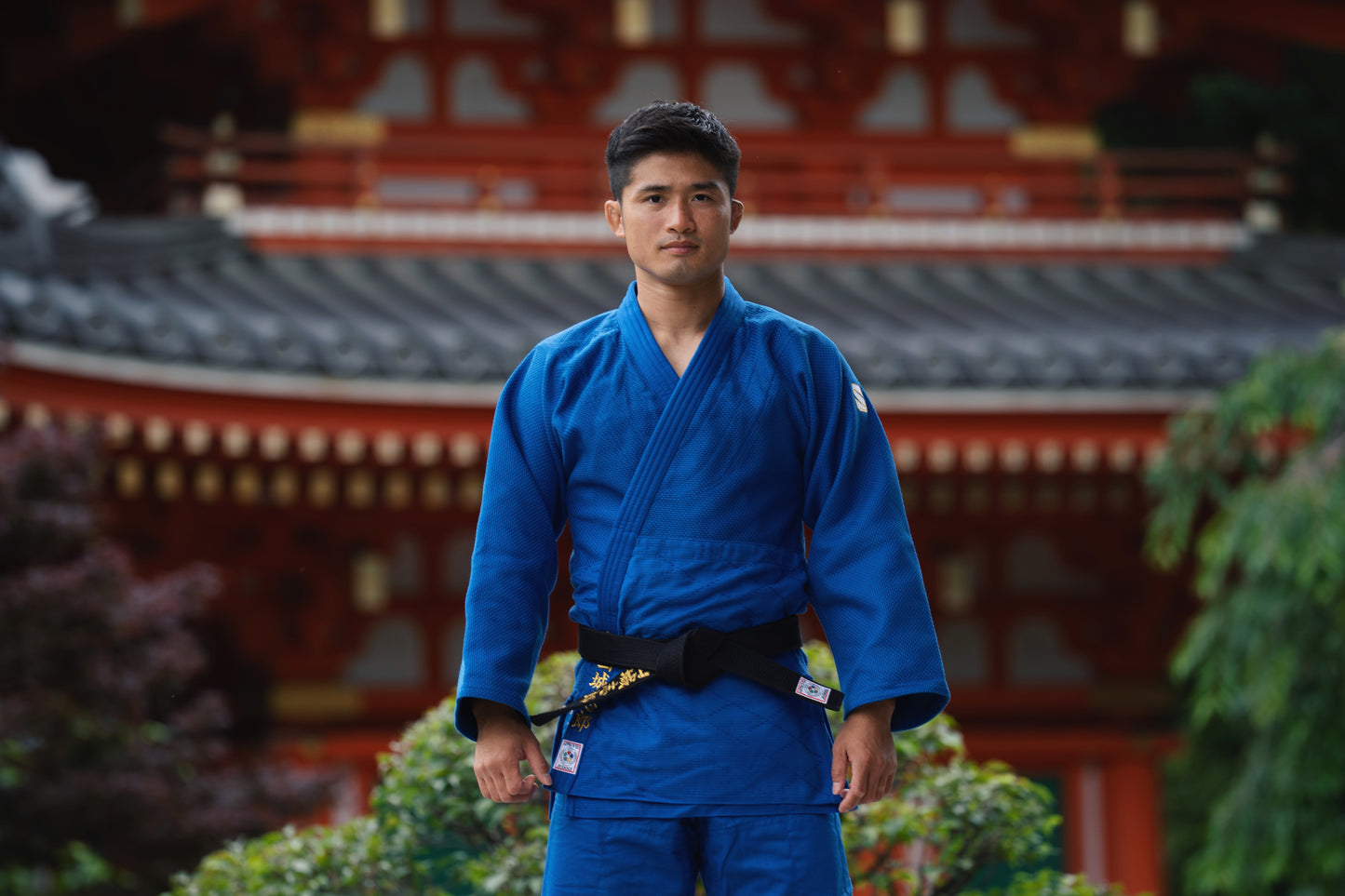 丸山城志郎モデル　　青道衣上下セット