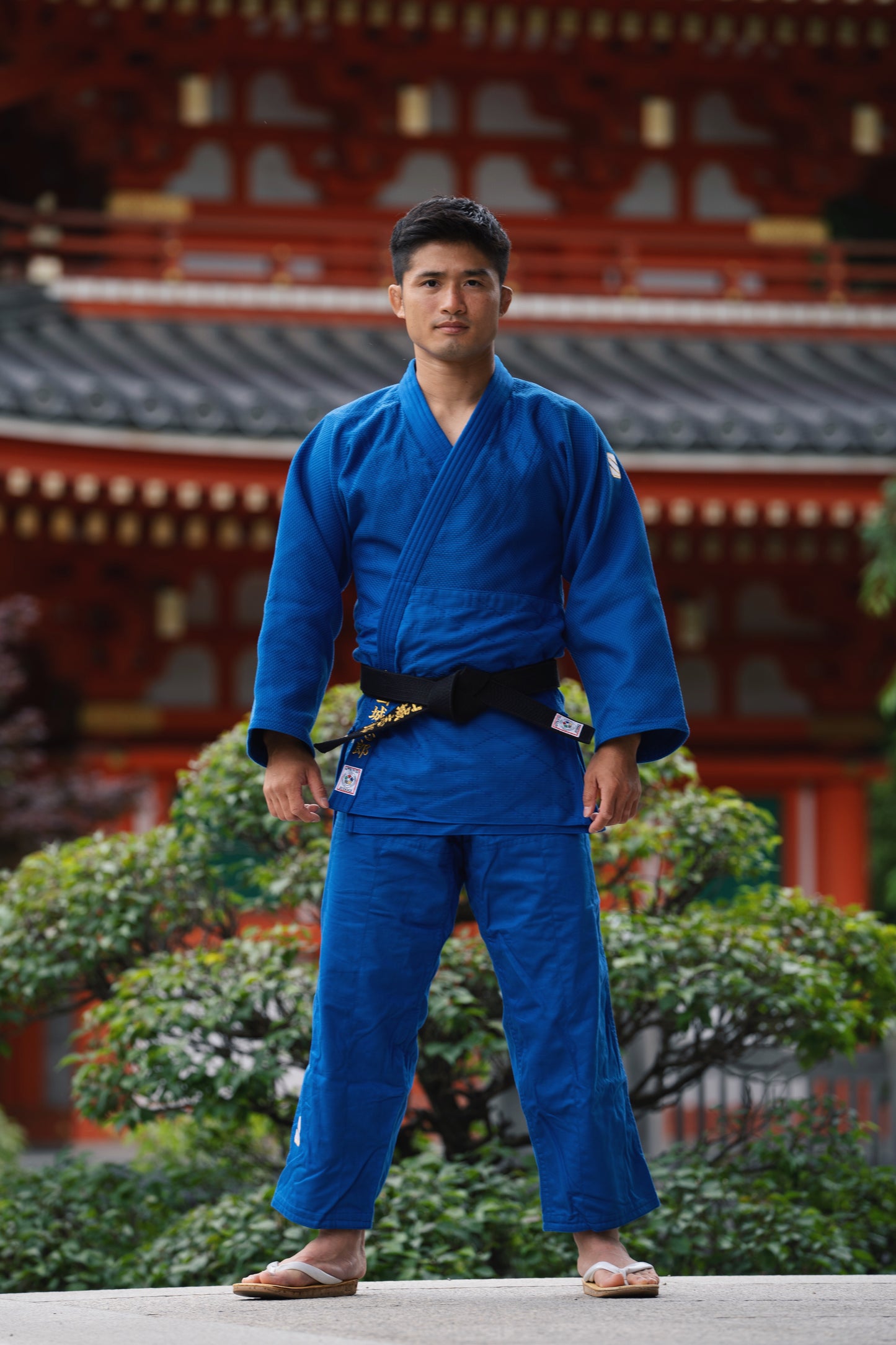 丸山城志郎モデル　　青道衣上下セット