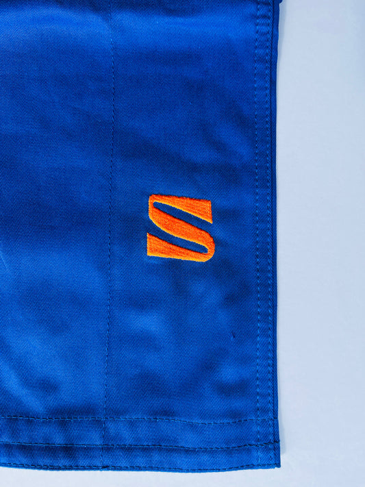Blue double weave judo uniform JWNP (pants)