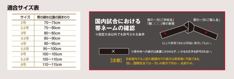丸山城志郎モデル（白帯）